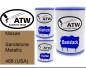 Preview: Nissan, Sandstone Metallic, 468 (USA): 500ml Lackdose + 500ml Klarlack + 250ml Härter - Set, von ATW Autoteile West.